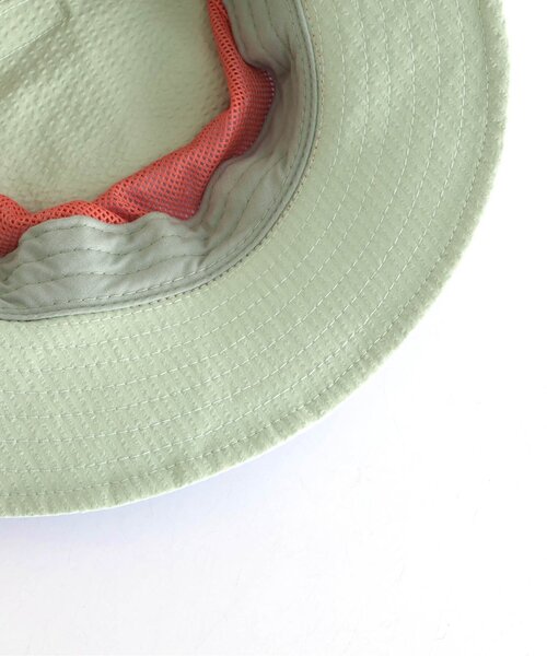 BREEZE（ブリーズ）の「【UVカット・保冷剤収納可】サッカーアウトドアハット（ハット・キッズ・ピンク/ブルー/オフホワイト・50/52/54/56/58）」の4枚目の写真