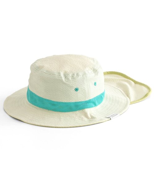 BREEZE（ブリーズ）の「【UVカット・保冷剤収納可】サッカーアウトドアハット（ハット・キッズ・ピンク/ブルー/オフホワイト・50/52/54/56/58）」の19枚目の写真