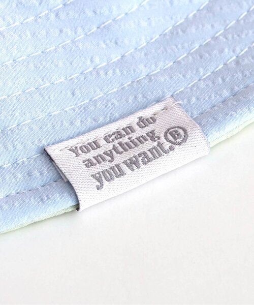 BREEZE（ブリーズ）の「【UVカット・保冷剤収納可】サッカーアウトドアハット（ハット・キッズ・ピンク/ブルー/オフホワイト・50/52/54/56/58）」の12枚目の写真