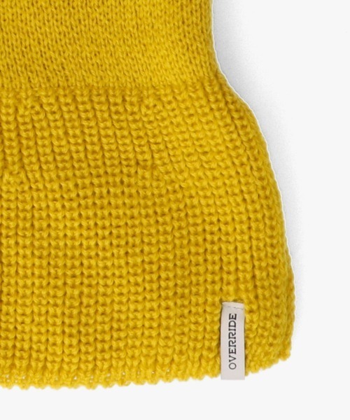 OVERRIDE(オーバーライド)の「OVERRIDE KNIT RIB CUFF BALACLAVA / オーバーライド(ハット・レディース・ブラック/グレー/ブルー/イエロー・FREE)」の14枚目の写真