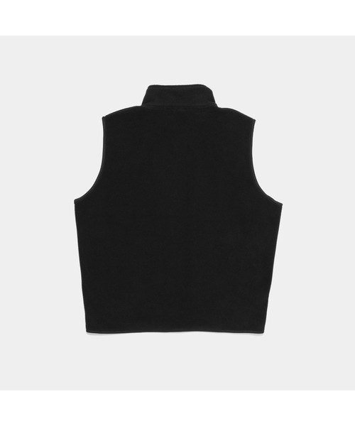 APPLEBUM（アップルバム）の「Fleece Full Zip Vest（ベスト・メンズ・ブラック・MEDIUM/LARGE/X-LARGE/XX-LARGE）」の4枚目の写真