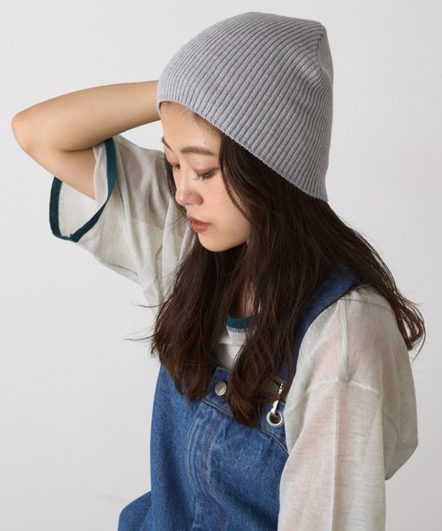 CIAOPANIC TYPY（チャオパニックティピー）の「スパンコールビーニー（ニットキャップ/ビーニー・レディース・アイボリー/ブラック/レッド/ライトブラウン/グレー・ONE SIZE）」の11枚目の写真