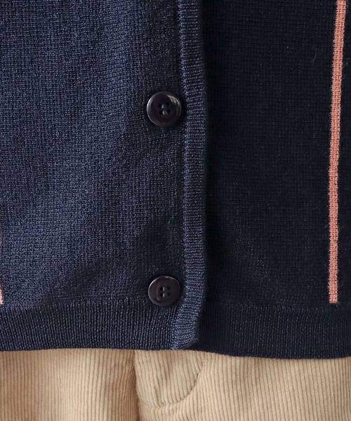 【セール】ライン ニットベスト（ベスト）｜PAR ICI（パーリッシィ）