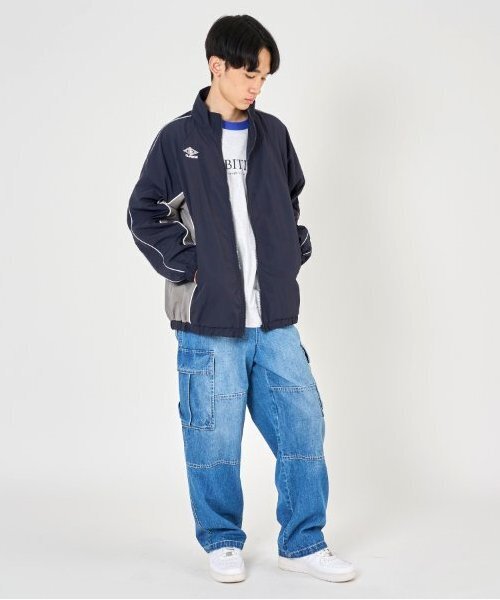 GLAZOS（グラソス）の「【大人向けサイズあり】パイピングジップアップジャケット（ブルゾン・キッズ・ブラック/ネイビー・S/M/L/LL）」の8枚目の写真