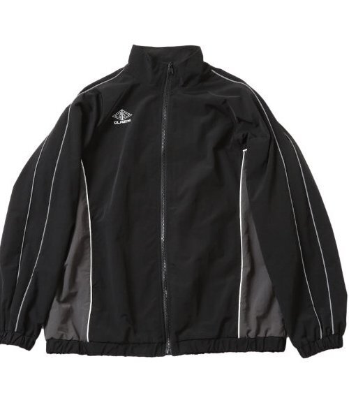 GLAZOS（グラソス）の「【大人向けサイズあり】パイピングジップアップジャケット（ブルゾン・キッズ・ブラック/ネイビー・S/M/L/LL）」の16枚目の写真
