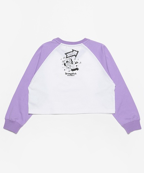 セール】【スポンジ・ボブ】ラグラン長袖Tシャツ（Tシャツ