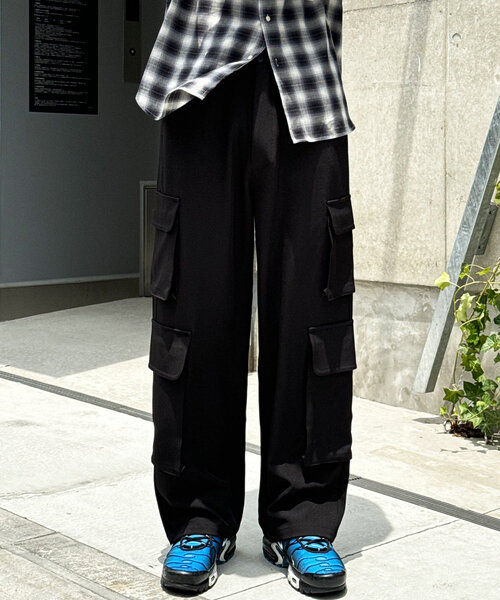 CIAOPANIC（チャオパニック）の「フォースカーゴスラックス（その他パンツ・レディース・ネイビー/ブラック/チャコールグレー・MEDIUM/LARGE）」の8枚目の写真