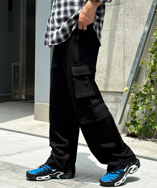 CIAOPANIC（チャオパニック）の「フォースカーゴスラックス（その他パンツ・レディース・ネイビー/ブラック/チャコールグレー・MEDIUM/LARGE）」の5枚目の写真