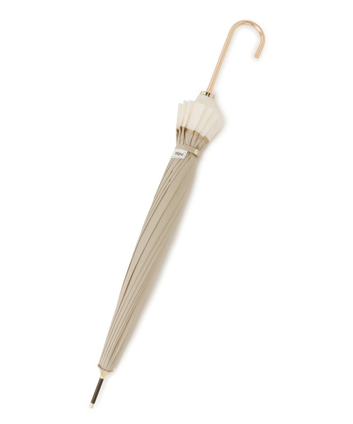 ROPE' PICNIC（ロペピクニック）の「【Wpc.】晴雨兼用/16本切り継ぎラインロングアンブレラ（長傘・レディース・ベージュ/ネイビー/グレー系その他・FREE）」の13枚目の写真