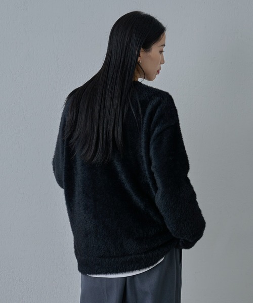 COLONY 2139（コロニートゥーワンスリーナイン）の「テックシャギープルオーバー（ニット/セーター・メンズ・ブラック/グレー/イエロー・MEDIUM/LARGE）」の7枚目の写真