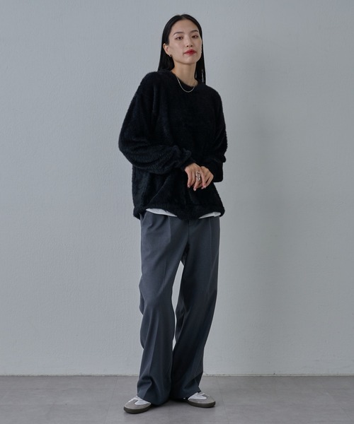 COLONY 2139（コロニートゥーワンスリーナイン）の「テックシャギープルオーバー（ニット/セーター・メンズ・ブラック/グレー/イエロー・MEDIUM/LARGE）」の17枚目の写真