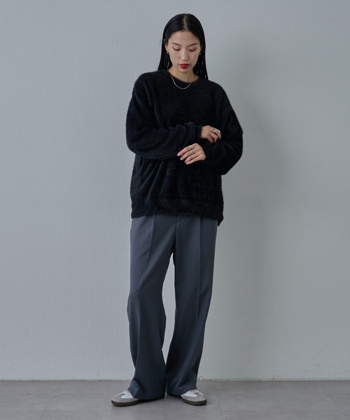 COLONY 2139（コロニートゥーワンスリーナイン）の「テックシャギープルオーバー（ニット/セーター・メンズ・ブラック/グレー/イエロー・MEDIUM/LARGE）」の21枚目の写真