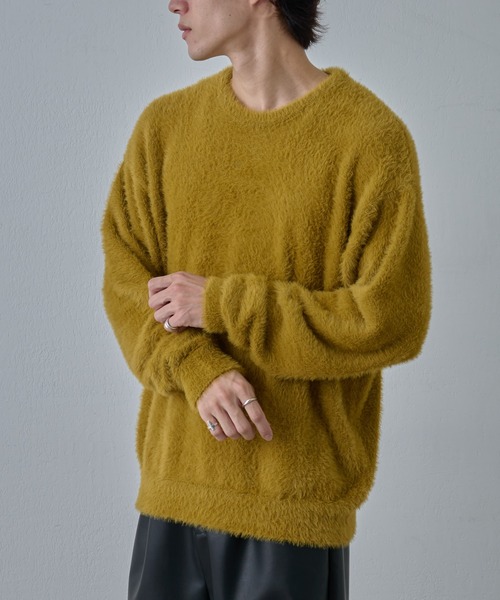 COLONY 2139（コロニートゥーワンスリーナイン）の「テックシャギープルオーバー（ニット/セーター・メンズ・ブラック/グレー/イエロー・MEDIUM/LARGE）」の14枚目の写真