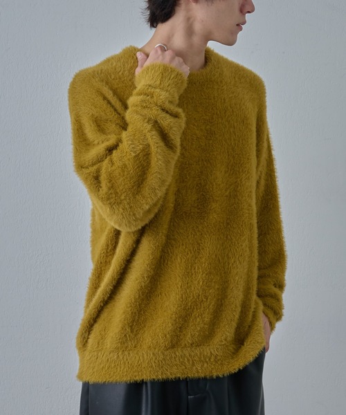 COLONY 2139（コロニートゥーワンスリーナイン）の「テックシャギープルオーバー（ニット/セーター・メンズ・ブラック/グレー/イエロー・MEDIUM/LARGE）」の16枚目の写真