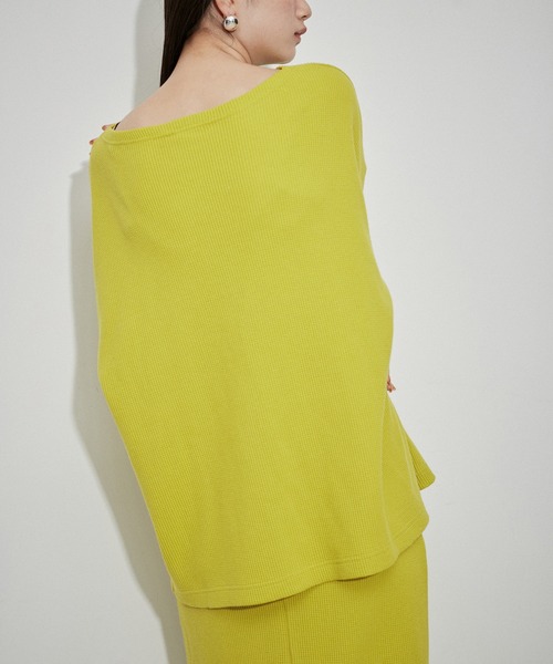 MILLER（ミラー）の「【Miller for ADAM ET ROPE】別注WAFFLE L/S TEE（Tシャツ/カットソー・レディース・ブラック/パープル/ミント・FREE）」の14枚目の写真