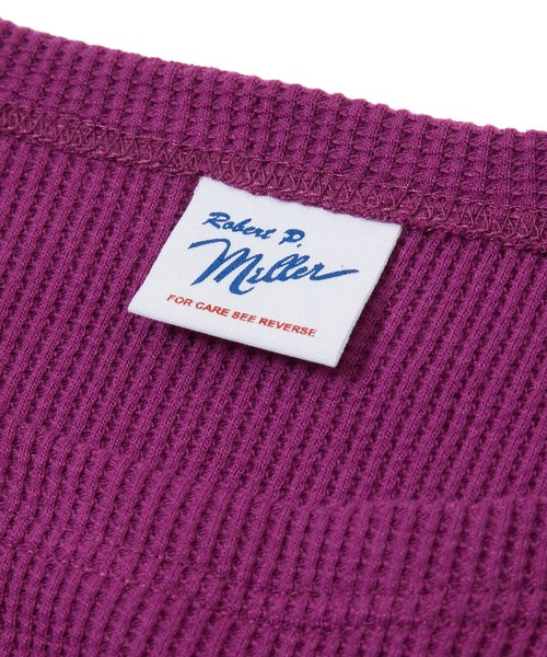 MILLER（ミラー）の「【Miller for ADAM ET ROPE】別注WAFFLE L/S TEE（Tシャツ/カットソー・レディース・ブラック/パープル/ミント・FREE）」の21枚目の写真