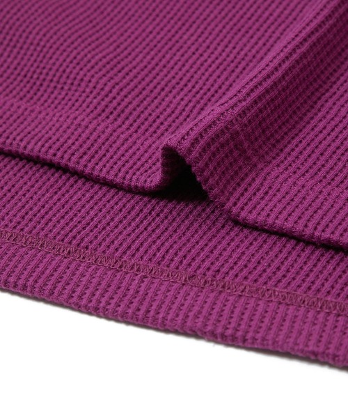 MILLER（ミラー）の「【Miller for ADAM ET ROPE】別注WAFFLE L/S TEE（Tシャツ/カットソー・レディース・ブラック/パープル/ミント・FREE）」の22枚目の写真