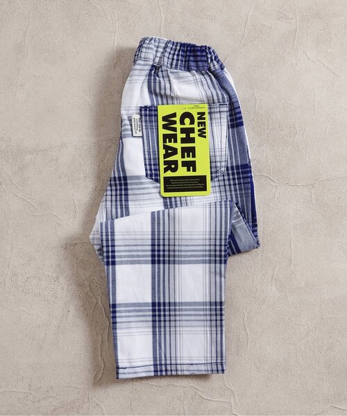 BREEZE（ブリーズ）の「シェフパンツ（その他パンツ・キッズ・キャメル/グリーン/ピンク/ライム/レッド/チャコール/その他3/ネイビー/オレンジ/パープル/ストライプ/ブラック/ブルー/オフホワイト/ターコイズブルー/キナリ・80/90/100/110/120/130/140）」の7枚目の写真