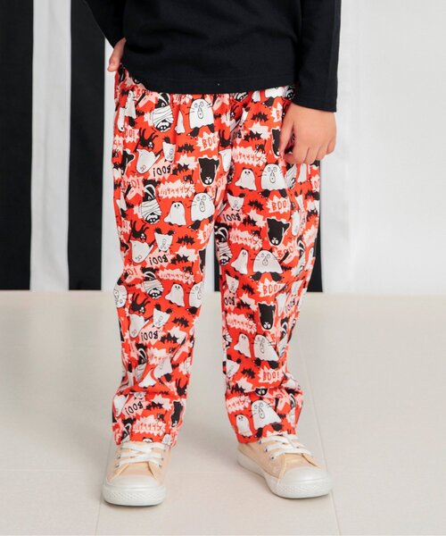 BREEZE（ブリーズ）の「シェフパンツ（その他パンツ・キッズ・キャメル/グリーン/ピンク/ライム/レッド/チャコール/その他3/ネイビー/オレンジ/パープル/ストライプ/ブラック/ブルー/オフホワイト/ターコイズブルー/キナリ・80/90/100/110/120/130/140）」の14枚目の写真