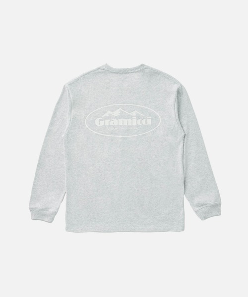 Gramicci（グラミチ）の「MOUNTAINEERING L/S TEE | マウンテニアリングL/S Tシャツ（Tシャツ/カットソー・メンズ・イエロー系その他/ブラック系その他/ヘザーグレー/ネイビー系/ホワイト・M/L/XL/XXL/S）」の8枚目の写真