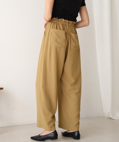 Bou Jeloud(ブージュルード)の「キリュウドロストパンツ(その他パンツ・レディース・キャメル/ブラック/オフホワイト・38)」の18枚目の写真