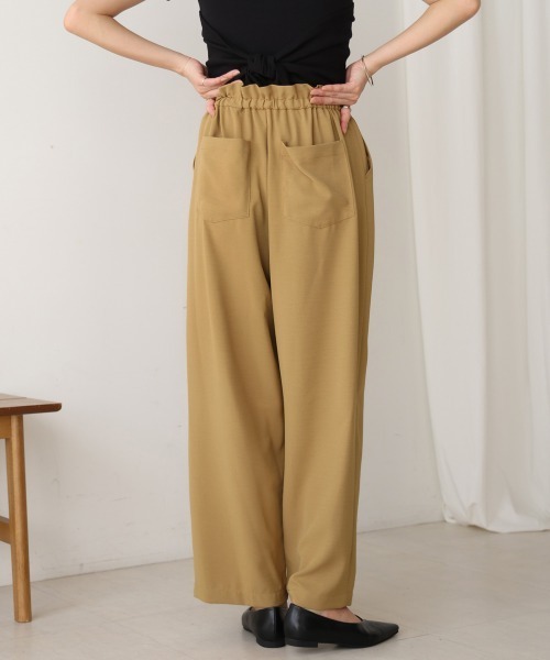 Bou Jeloud(ブージュルード)の「キリュウドロストパンツ(その他パンツ・レディース・キャメル/ブラック/オフホワイト・38)」の20枚目の写真