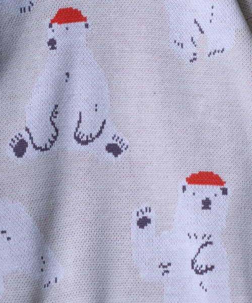 ANPAS（アンパス）の「Jacquard Fabric Allover Pattern Animal Knit/総柄 アニマル柄 ジャガード ニット レディース メンズ（ニット/セーター・メンズ・ブラック系その他/ホワイト系その他/グリーン系その他/ホワイト系その他2/ホワイト系その他3/ブルー系その他/ホワイト系その他4/グレー系その他・M/L）」の21枚目の写真