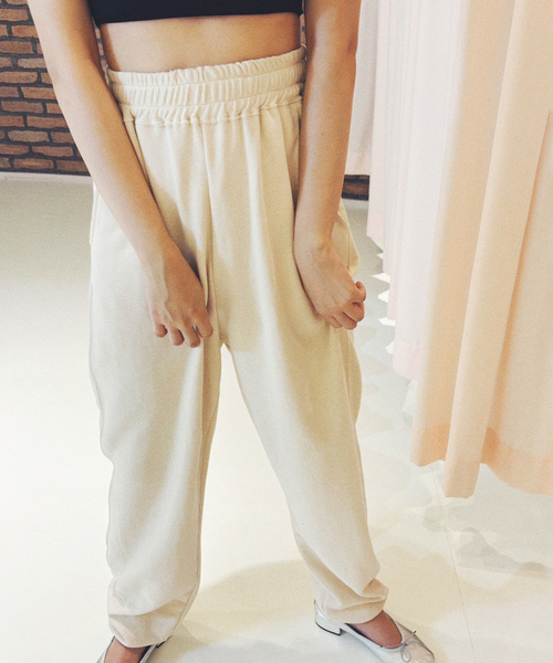 エディットフォールル　ハイウエスト スウェットパンツ セール】《追加》【SKIN × EDIT. FOR LULU】コラボ ハイウエスト