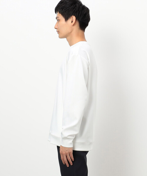 COMME CA ISM(コムサイズム)の「ストレッチダンボールニット プルオーバー (長袖)(Tシャツ/カットソー・メンズ・ブラック/ホワイト/ボルドー/チャコール・LARGE/MEDIUM)」の14枚目の写真