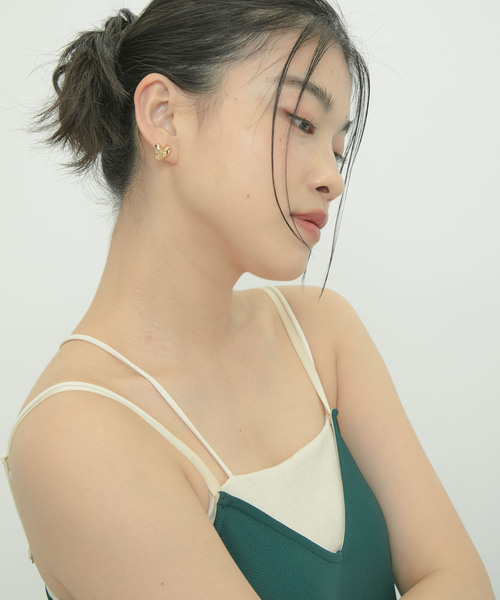 VIS（ビス）の「ハートイヤリング（イヤリング・レディース・シルバー/ゴールド・FREE）」の4枚目の写真