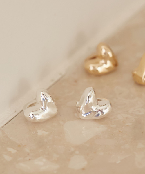 VIS（ビス）の「ハートイヤリング（イヤリング・レディース・シルバー/ゴールド・FREE）」の14枚目の写真