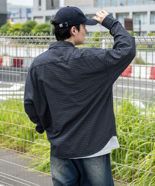 kutir(クティール)の「アソートピスチェックシャツ(シャツ/ブラウス・メンズ・ブラウン/ネイビー/ブラック・MEDIUM/LARGE)」の20枚目の写真