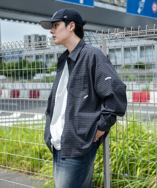 kutir(クティール)の「アソートピスチェックシャツ(シャツ/ブラウス・メンズ・ブラウン/ネイビー/ブラック・MEDIUM/LARGE)」の12枚目の写真