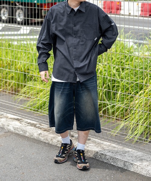 kutir(クティール)の「アソートピスチェックシャツ(シャツ/ブラウス・メンズ・ブラウン/ネイビー/ブラック・MEDIUM/LARGE)」の14枚目の写真
