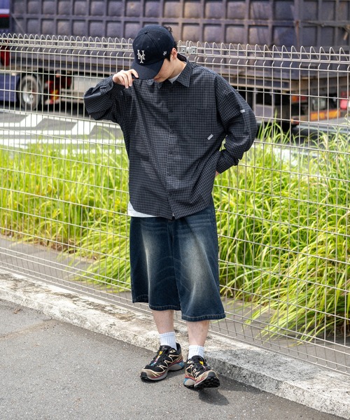 kutir(クティール)の「アソートピスチェックシャツ(シャツ/ブラウス・メンズ・ブラウン/ネイビー/ブラック・MEDIUM/LARGE)」の15枚目の写真