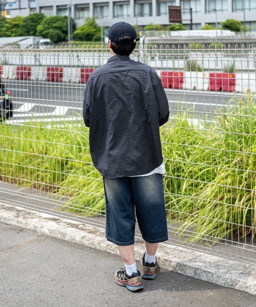 kutir(クティール)の「アソートピスチェックシャツ(シャツ/ブラウス・メンズ・ブラウン/ネイビー/ブラック・MEDIUM/LARGE)」の7枚目の写真