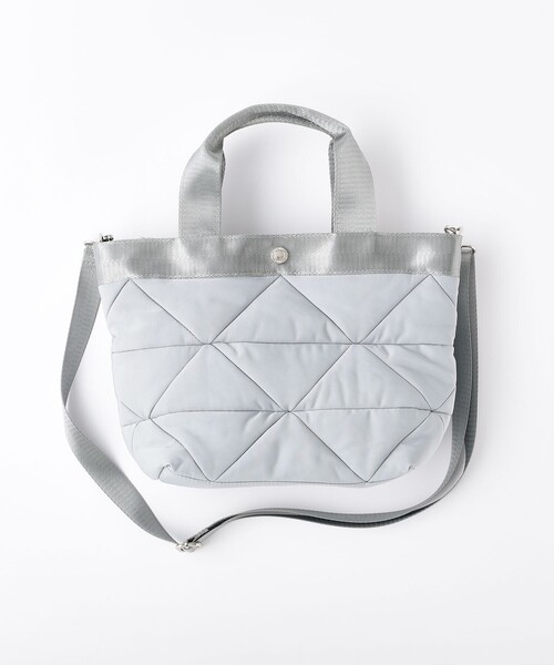 OPAQUE.CLIP（オペークドットクリップ）の「◆【2WAY】トライアングルミドルトートバッグ（トートバッグ・レディース・ベージュ/チャコールグレー/ブラック/グレー系4・00）」の21枚目の写真