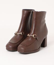 a.v.v | a.v.v / ビット付き モカ ショートブーツ(ブーツ)