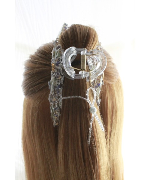 【ime】ｸﾘｱﾊﾞﾝｽｸﾘｯﾌﾟ(MA)（バレッタ/ヘアクリップ）｜tone（トーン）