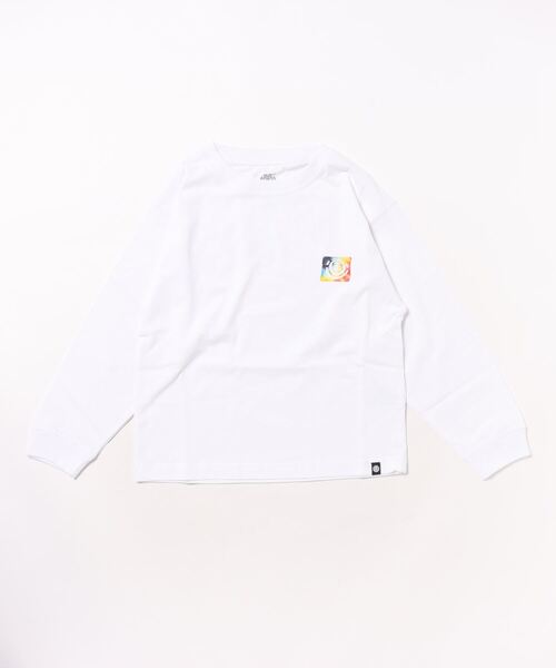 ELEMENT(エレメント)の「ELEMENT キッズ TRIP OUT LS YOUTH ロンT 【2024年秋冬モデル】/エレメントキッズ長袖バックプリントロンT(Tシャツ/カットソー・キッズ・マルチ/ホワイト・SMALL/MEDIUM/LARGE/X-LARGE)」の1枚目の写真