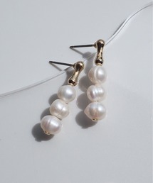 ISS イズ:パールハンドルピアス