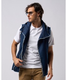 wjk（ダヴルジェイケイ）の「riders wrap vest（ベスト）」