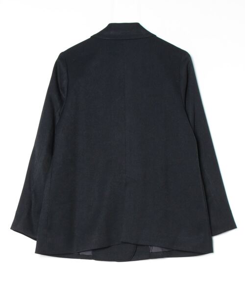 NANO universe（ナノユニバース）の「セットアップ可ウール調合繊テーラードジャケット（テーラードジャケット・レディース・その他1/グレー系その他4/ブルー系その他4・FREE）」の5枚目の写真