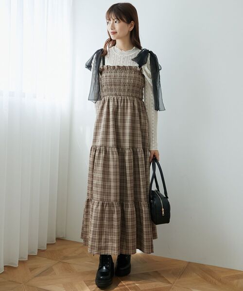 MAJESTIC LEGON(マジェスティックレゴン)の「パワショルレース長袖トップス(Tシャツ/カットソー・レディース・オフホワイト/ブラック/アイボリー・MEDIUM)」の13枚目の写真