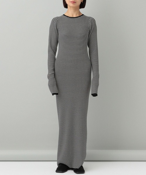 A part by（アパートバイ）の「【e/rm】シルクコンニットワンピース