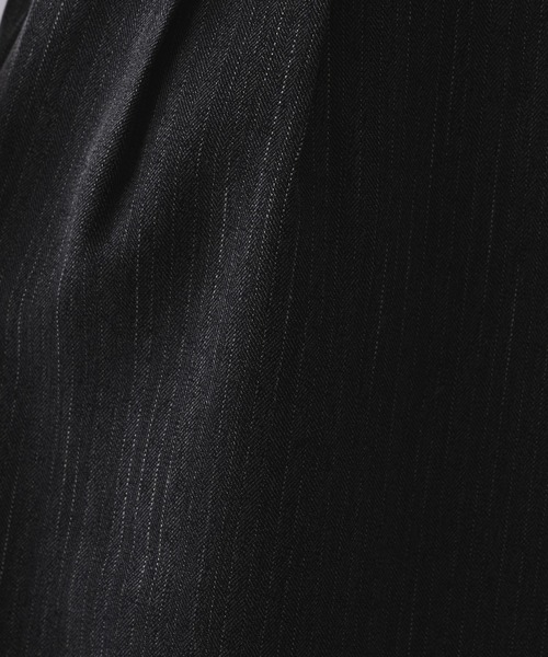 Adoon plain（アドーンプレーン）の「STRIPE WIDE GURKHA PANTS / ストライプワイドグルカパンツ（その他パンツ・メンズ・ブラウン/チャコールグレー・MEDIUM/LARGE）」の11枚目の写真