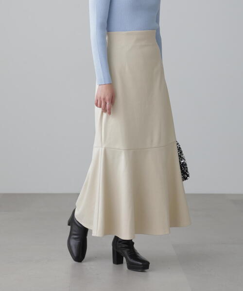 FREE'S MART（フリーズマート）の「◆起毛ストレッチマーメイドスカート（スカート・レディース・ブラウン/ホワイト/ブラック・MEDIUM/SMALL）」の18枚目の写真