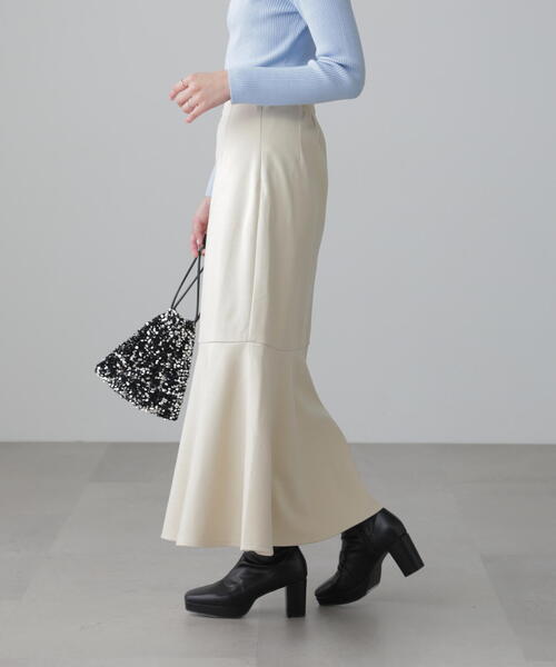 FREE'S MART（フリーズマート）の「◆起毛ストレッチマーメイドスカート（スカート・レディース・ブラウン/ホワイト/ブラック・MEDIUM/SMALL）」の19枚目の写真