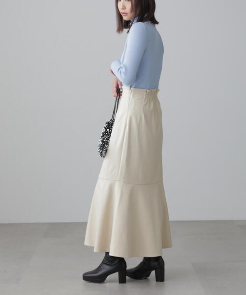 FREE'S MART（フリーズマート）の「◆起毛ストレッチマーメイドスカート（スカート・レディース・ブラウン/ホワイト/ブラック・MEDIUM/SMALL）」の22枚目の写真