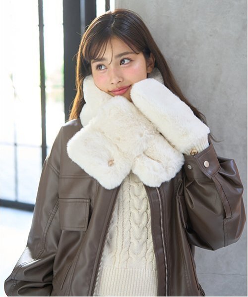 セール】フェイクファー手袋（手袋）｜LOVETOXIC（ラブトキシック）の